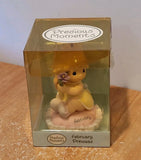 Precious Moments  FEBRUARY PRINCESS   Figurine  IN BOX   2005 Model