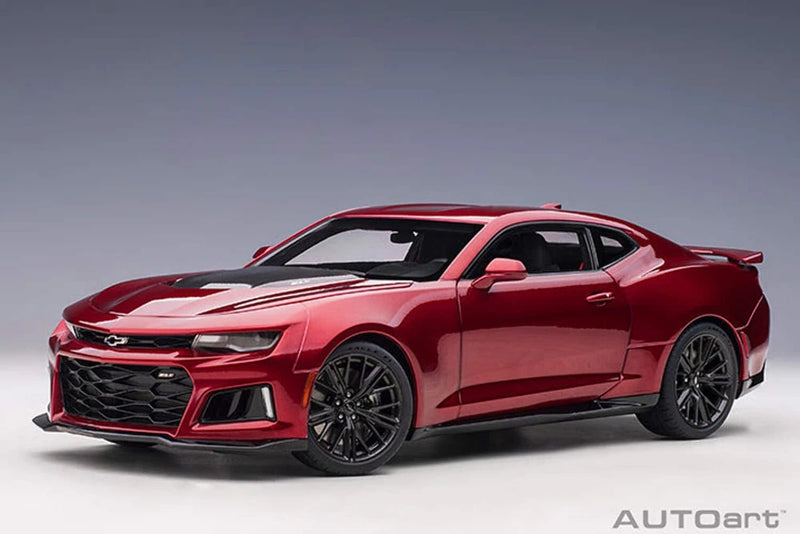 1/18 Chevrolet Camaro ZL1 Garnet Red Tintcoat Model Car BY AUTOart 71208 Model