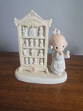 Precious Moments Figurine A Perfect Display Of 15 Happy Year Double Signed Model