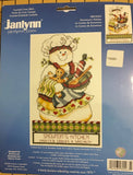2009 NOS Janlynn Cross Stitch Kit Snowmom??s Kitchen Snowman original unopened Model