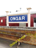 Photo 6x4 Ongar Station - name board Chipping Ongar See [[3971082]]. c2014 Model