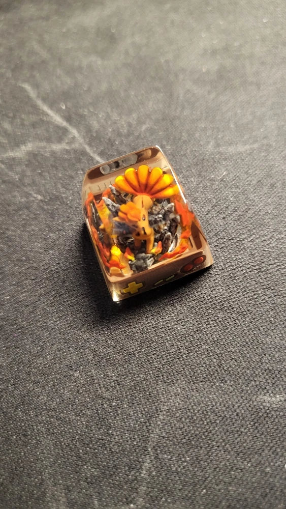 S-Craft Pokemon Artisan Keycap Cherry MX SA Profile Row 1 - Vulpix Model