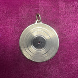 Vintage 1 3/8¡± 12K Yellow Gold Filled LP Record Charm Charms