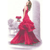 Heritage counted cross stitch kit evenweave fabric "Susannah (L)", JLSS1318-E, 3 Model