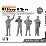 Yao's Studio SSCR300001 1/300 Model Upgrade Parts US Navy Officer Model