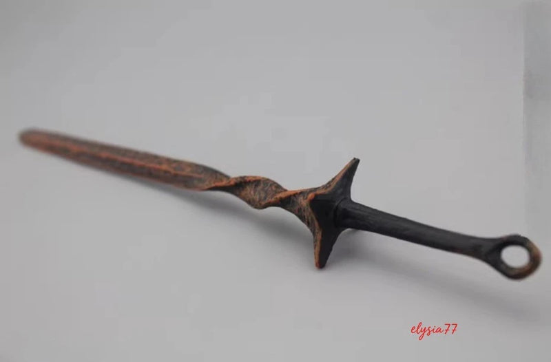 Soldier Spiral Sword Weapon Accessorie Fits For 12" Action Figure 1/6 Model Model