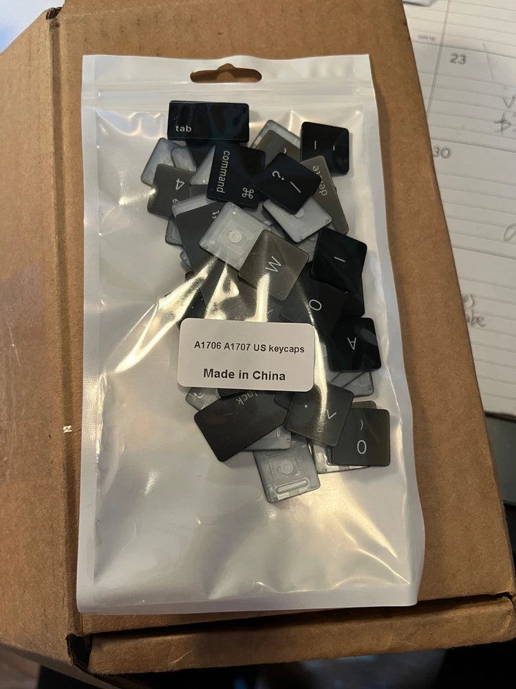 Keyboard Keycaps Keys Cap US Set Replacement for MacBook Pro (New) Model