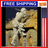 1/35 Resin Figure Soldier Model Kit FSB Special Forces Officer GK Miniature U... Model