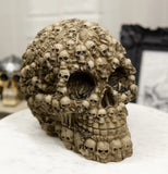 Ebros Ghost Whisper Lost Souls Skull Statue Figurine Sculpture 5.5" Long Model