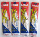 (4) EAGLE F-15 Balsa wood Air Plane glider GUILLOWS Jet model kit #26 toy New Model