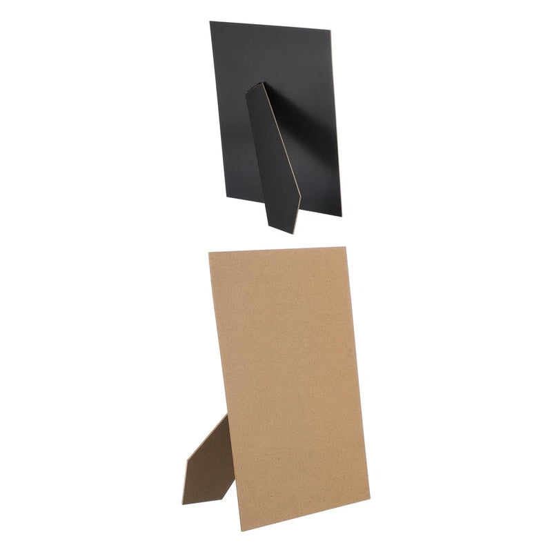 Easel Back Picture Frame Back Stand for 11.7" DIY Photo Board 2 Pcs & Black Model
