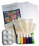 Silk Painting Kit- Silkcraft? Waterlily- Makes 5 beautiful Cards Model