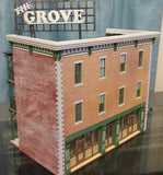RS Laser 1059 O Scale Grove Building (Kit) Model
