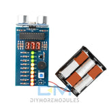 Ultrasonic Ranging Alarm DIY Kit Ultrasonic Distance Measurer Soldering Practice Model