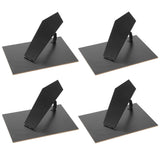 4Pcs Black DIY Photo Frame Backing Board with Adjustable Support Model