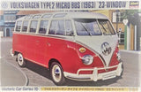 Hasegawa 1/24 Volkswagen Type 2 Micro Bus '1963' 23-Window HC10 Plastic Model Model