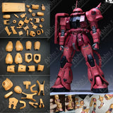 For MG 1/100 Zaku II Yu Jiao Land Recast Resin Dress up Kit MS-06S Char ver 2.0 Model