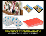 1X Custom Foam Board Photo Print,Personalise ur Photo With Foam,Msg Us For Order Model