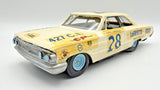 Vintage Built 1:25 AMT 1964 Ford Galaxie Stocker Fred Lorenzen Model