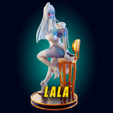 1/24 Scale nsfw Lala Ghost Girl Resin Model Unpainted Unassemble Model