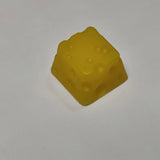 Resin Cheese Keyboard Keycap Replacement for Mechanical Keyboard Accessory Parts Model