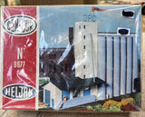 Heljan CON-COR B677 N Scale Korn Silo Grain Elevator Unstarted Building Kit Model