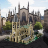 MOC-165741 Medieval Grace Church Modular Building Kit - Perfect Gift 4106 PCS Model