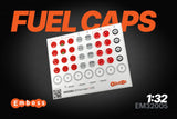 1/32 3D Fuel Filler Caps Exterior Detail Set for Scale Models Model