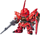 SD Gundam BB Senshi No.365 Mobile Suit Gundam UC MSN-06S Sinanju Color-code Model