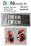 Dan Models 48514 - 1/48 Ladders engineer of the Su-27, Su-27UB, Su-30, Scale Model