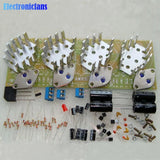 High Power OCL Stereo 200W Amplifier PCB Board DIY KIT with components 2 Channel Model