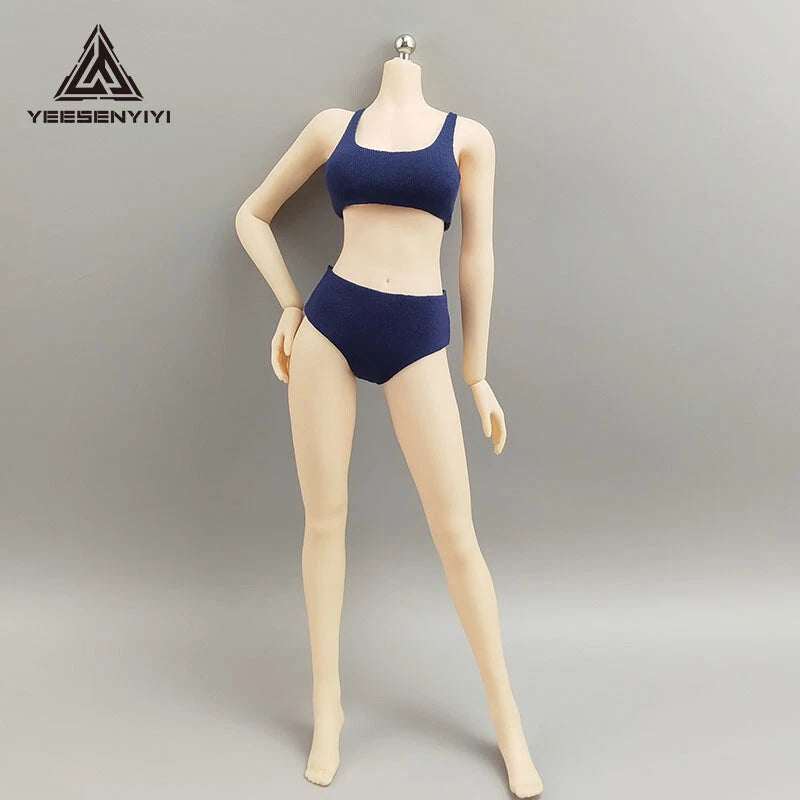 1/6 Scale Female Soldier Tank Top &Shorts Model for 12'' Figure Model