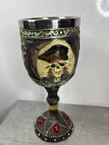 Pirate Design Wine Cup Collectible Display Model