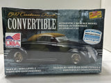 LINDBERG 1937 CUSTOM CONVERTIBLE 1/24 SCALE MODEL KIT SEALED NIB Model