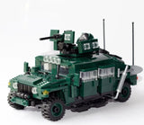 Military Vehicles Building Blocks (500 Pieces Kits), M1151 Armored Vehicle Mo... Model