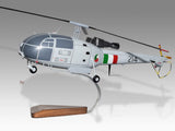 Aerospatiale SA316B Alouette III Ireland Irish Air Force Wood Model Large 1/24 Model