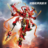 Mecha Robot Building Blocks Set Boy Birthday Gift STEM Toy Model Kit Cool Model