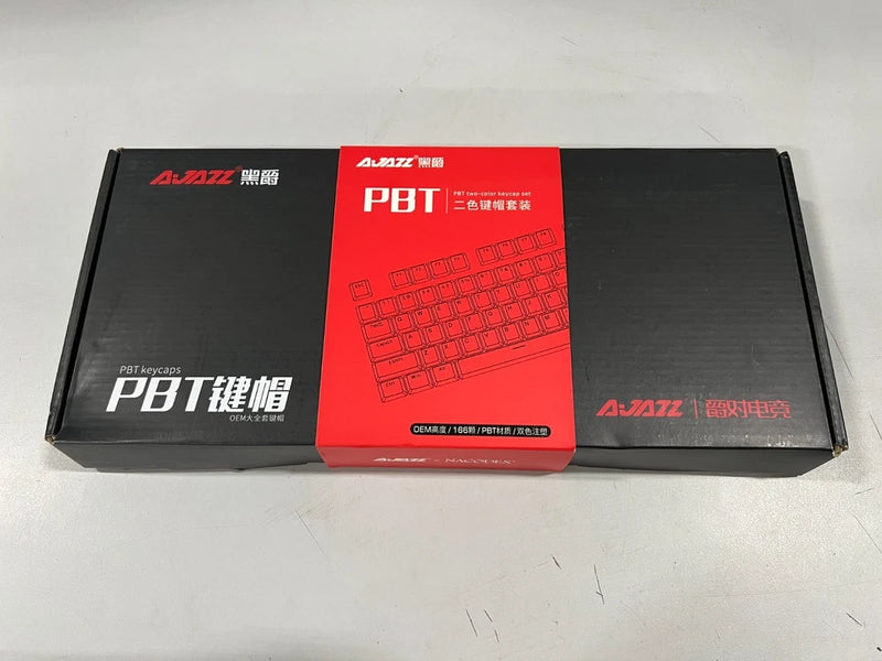 AJAZZ x NACODEX PBT Keycaps -Grey/Black/Yellow Model