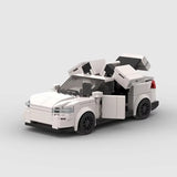 MOC Car Tesla Model X White Building Block Model Kit Toy Gift 287 Pcs Model