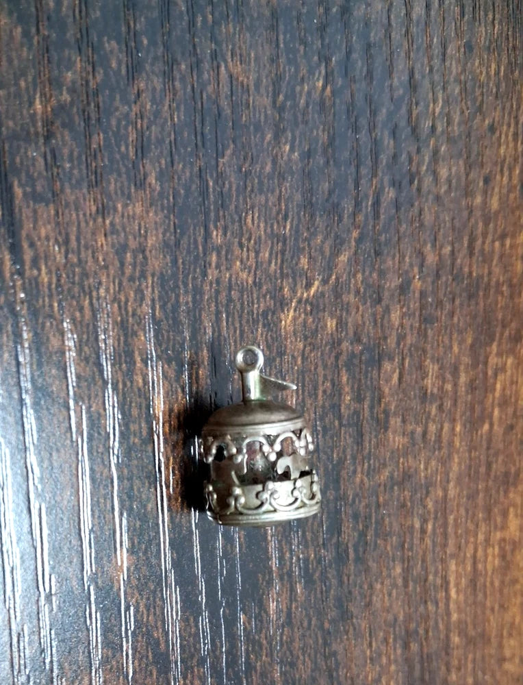 JMF SILVER ARTICULATED CAROUSEL CHARM Charms
