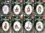 Lace Ornament Christmas Ornaments Kits Designs for the Needle Lot of 8 Model