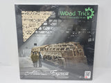 Wood Trick "Atlantic Express" Train Mechanical 3D Puzzle Wooden Model Kit - NEW Model