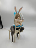 New No Box 1/6 21CM Bunny Girl Game Anime PVC Figure Model plastic Statue Toy Model