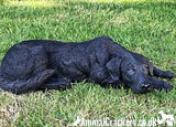Labrador Dog Figurine Large 44cm Memorial Outdoor Garden Ornament Decor Gift Model