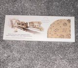 UGEARS Tram Line Mechanical Town Wooden Model Kit Unassembled Ages 14+ Brown Model