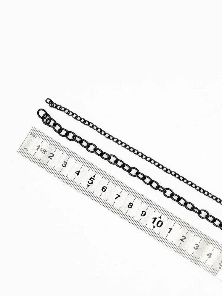 1/6 Scale Metal Chain Iron Chain 50cm Props Model Fits for 12" Action Figure Model