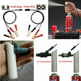 1Auto Car Vehicles Tool Universal Fuel Injector Flush Cleaner Adapter DIY Kit Model