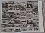 1960s General Dynamics Convair Photo Board - Convair Aircraft 1923-1966 Model