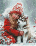 Winter Besties - Counted Cross Stitch Kits Needlework Embroidery DIY Model