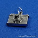 Silver CAMERA Photographer Photography Travel CHARM PENDANT Charms